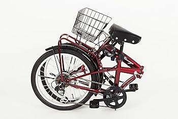 ミムゴ MG-CM206G-RL  自転車 折りたたみ 20インチ · Amazon | ミムゴ(MIMUGO) 20インチ折畳自転車 FDB20 6段